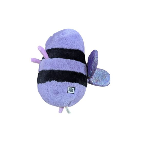 Hello Bello Cuddle Bug  bumble bee Limited Anniversary Edition Purple 12" - Picture 3 of 10
